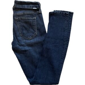MOTHER Women's Skinny Jeans - Dark Blue